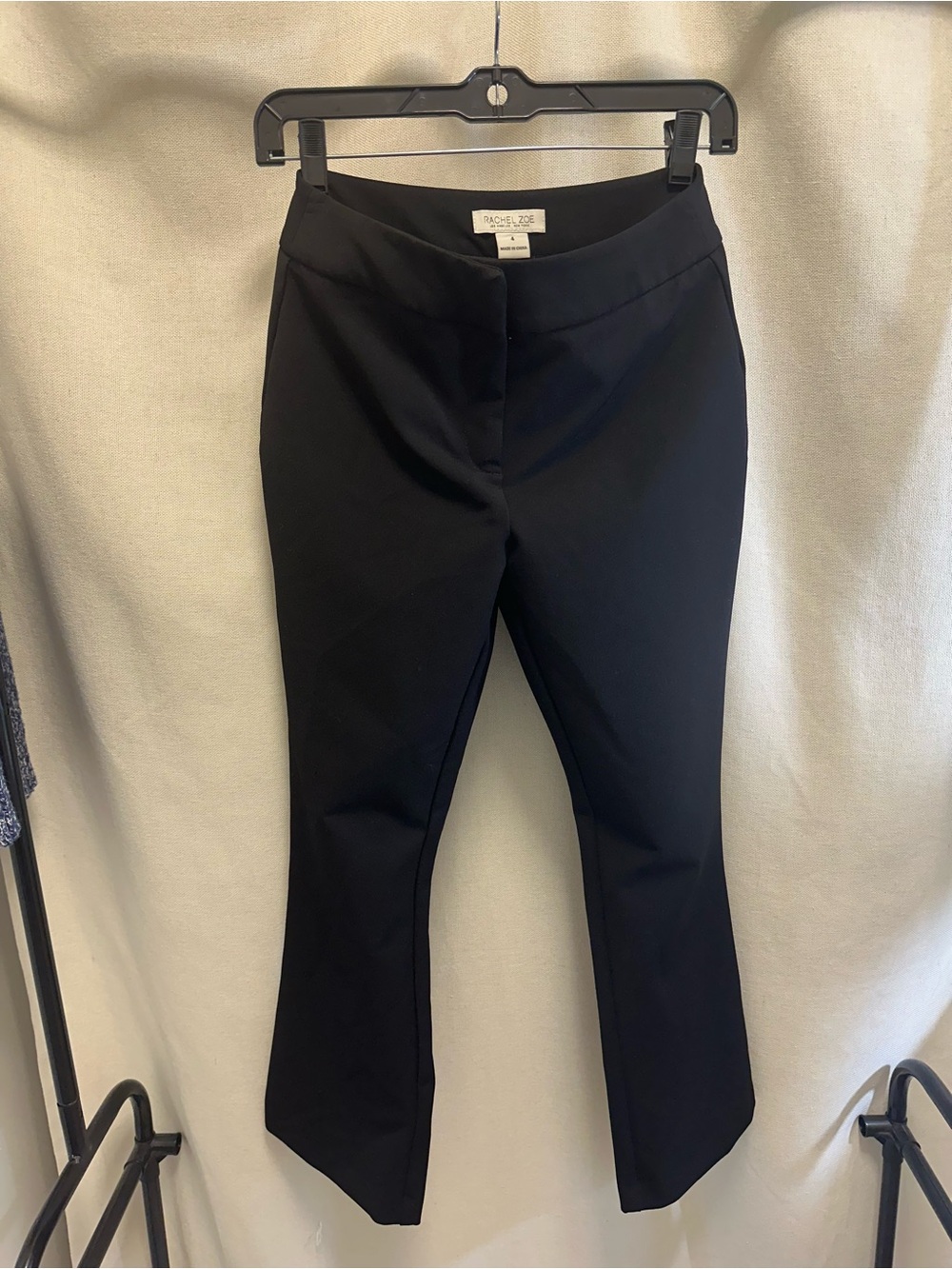Rachel Zoe Black Tailored Dress Pants